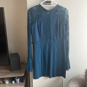 Free people dress (dark teal) size M